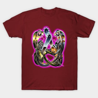 Cobras! Chainsaws! F.U! T-Shirt